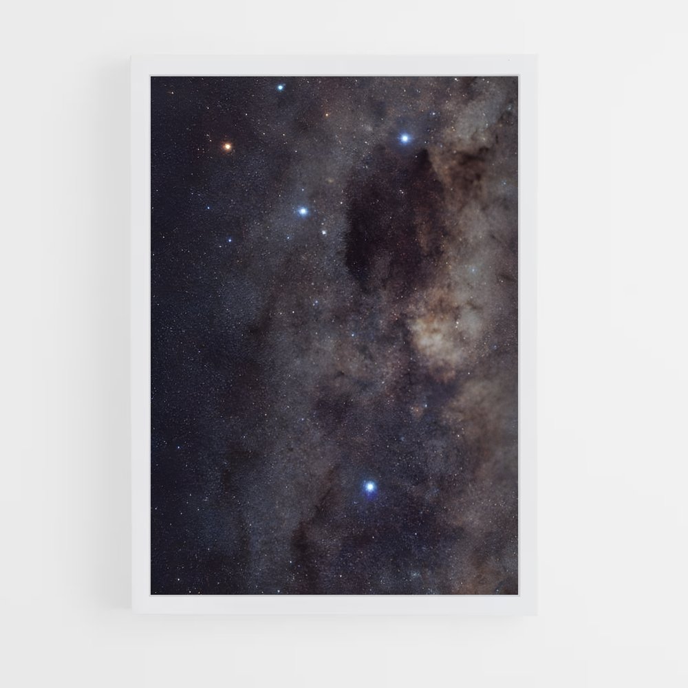 Poster Southern Cross magnifique – affiche Constellations (vue 3)